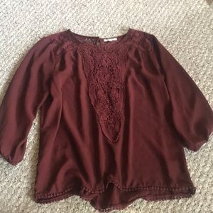Maurice’s Maroon Top